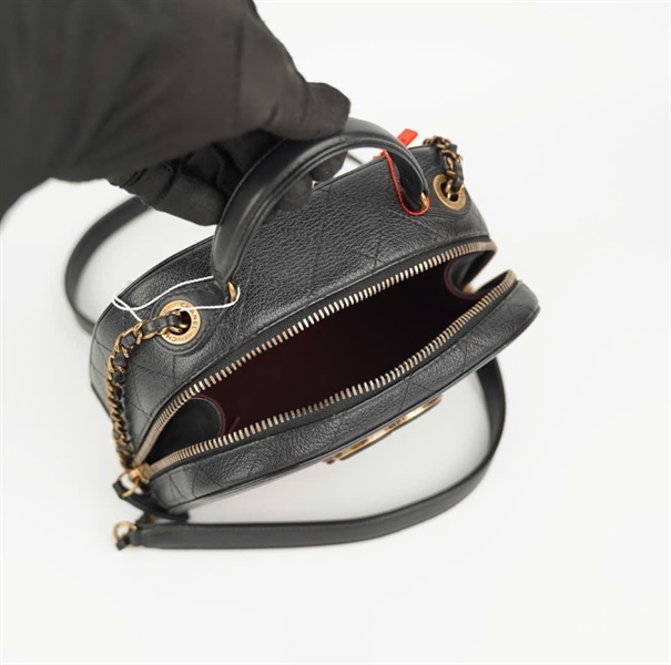 Túi Chanel Vanity đen size 18 (Code 23128372) KG+