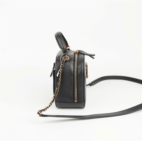 Túi Chanel Vanity đen size 18 (Code 23128372) KG+