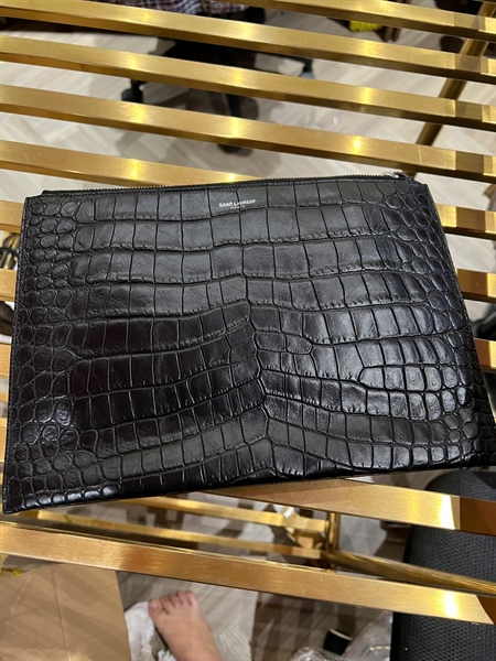 Túi YSL clutch đen size 29 KG+