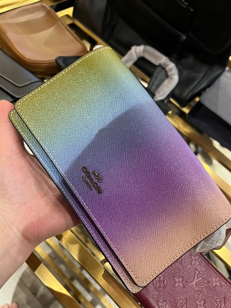 Túi Coach tím size 20 KG+