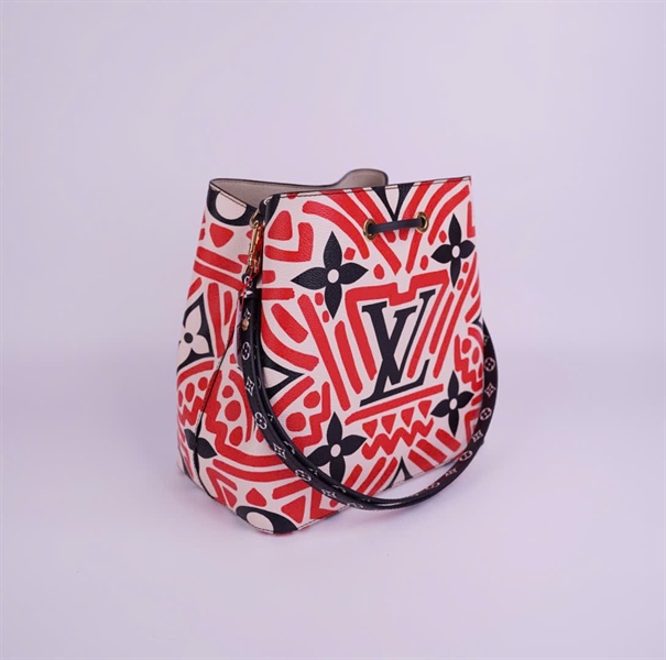 Túi LV nóe đen đỏ size 24 +