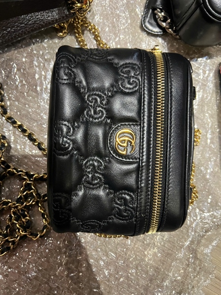 Túi GG hộp nhỏ màu đen size 15 (BQ) KG+