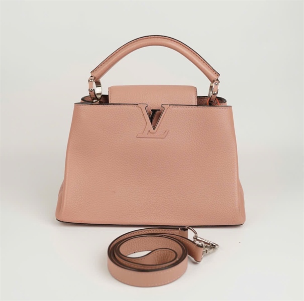 Túi LV capu màu hồng nude size 26 (HC) +