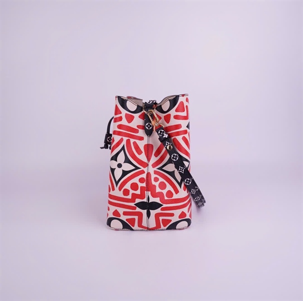 Túi LV nóe đen đỏ size 24 +