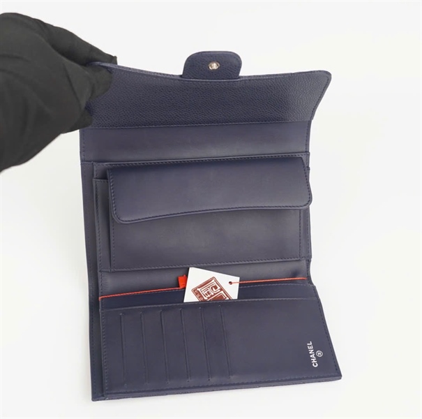 Ví Chanel xanh đen (code 18830082) KG+