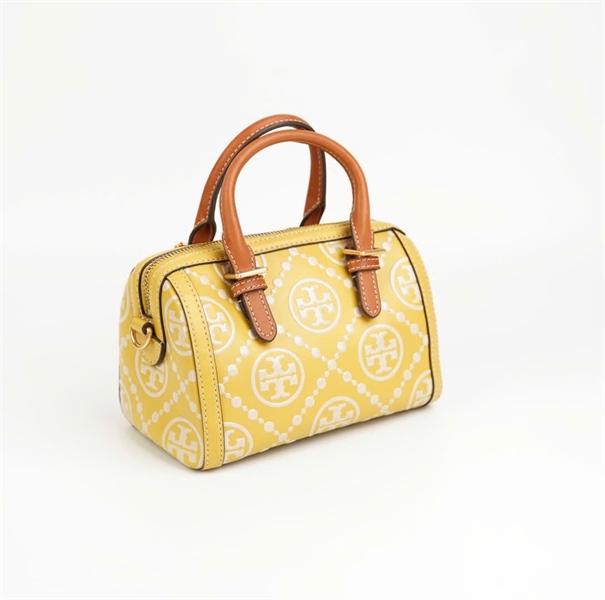 Túi Tory Burch trống màu vàng size 18 KG+