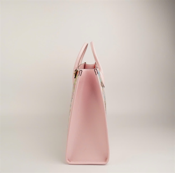 Túi GG tote hồng in hình tiger size 37 (HC) +