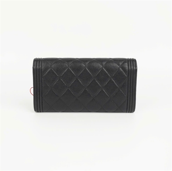 Ví Chanel đen lòng xanh rêu (Code 2291035) KG+