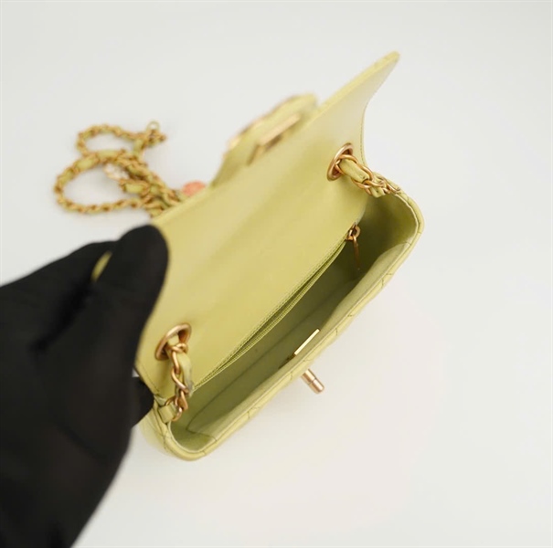 Túi Chanel CoCo xanh size 16 (code NAL 550A9) KG+