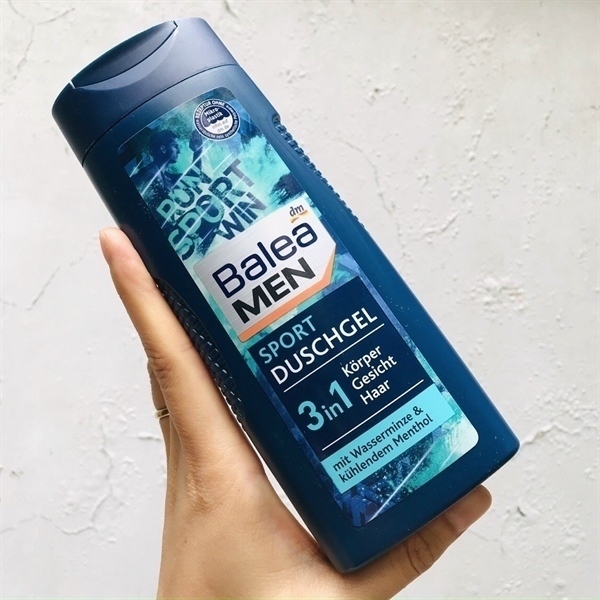 TẮM GỘI BALEA MEN 3in1 sport