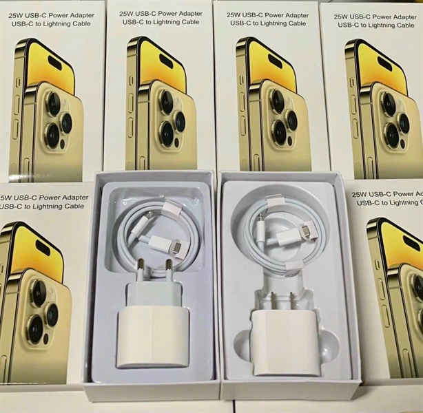 Bộ iphone 25w Vàng nguyên siu