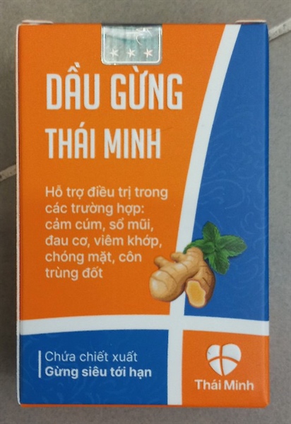 Dầu gừng Thái Minh 7ml