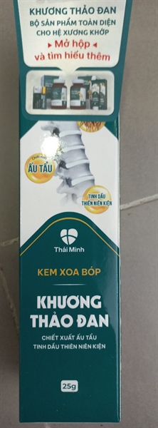 Kem xoa bóp Khương thảo đan 25g - Thái Minh