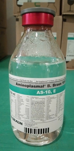 Aminoplasmal B.Braun 10%E B/10 BT 250 ml