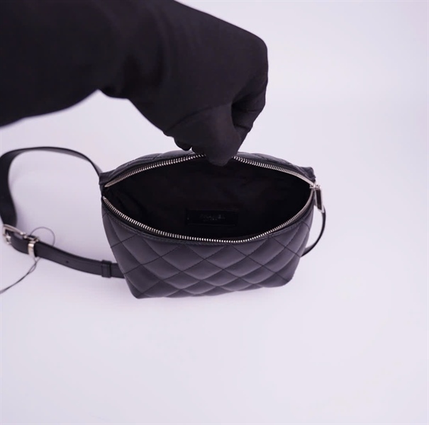 Túi Chanel bumbag đen (32123512) (BMC) +