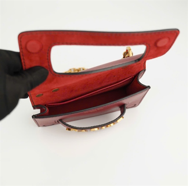 Túi Dior đỏ đô size 18 (BMC) +