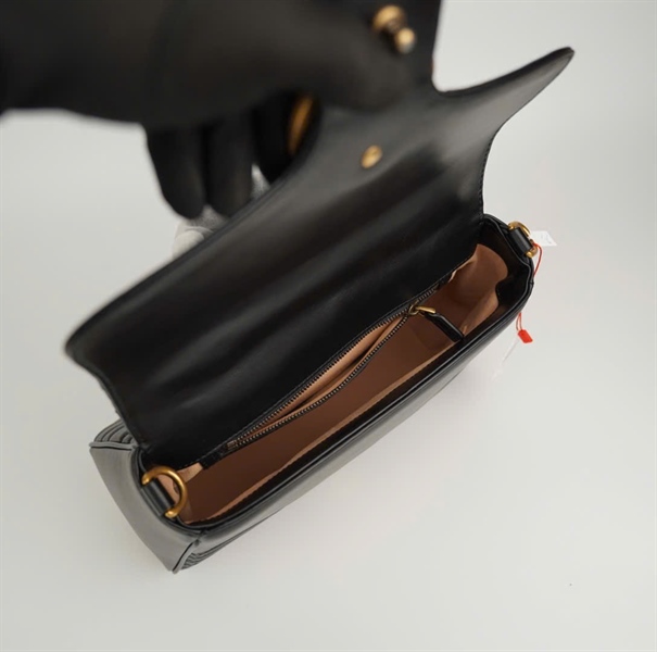 Túi GG Marmont Handle đen size 27 (BMC) +