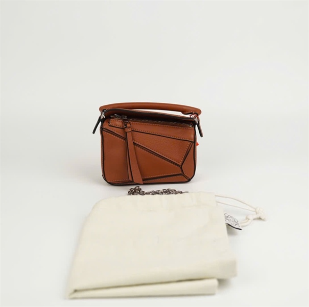 Túi Loewe nâu (052047) sz13 (BCM) +