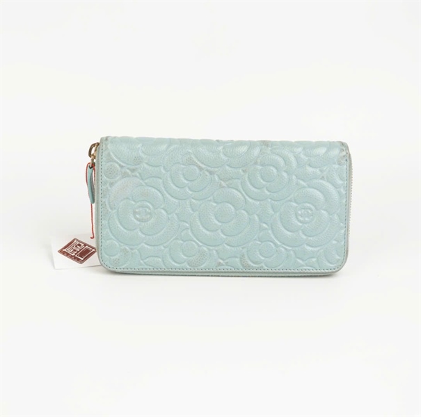 Ví Chanel hoa xanh (Code 29578266) KG+