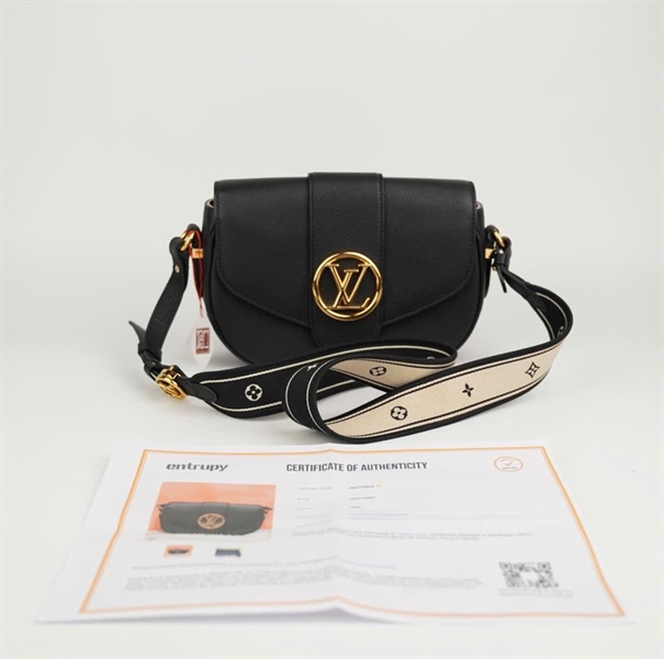 Túi LV Point 9 đen sz 22cm (HC)+