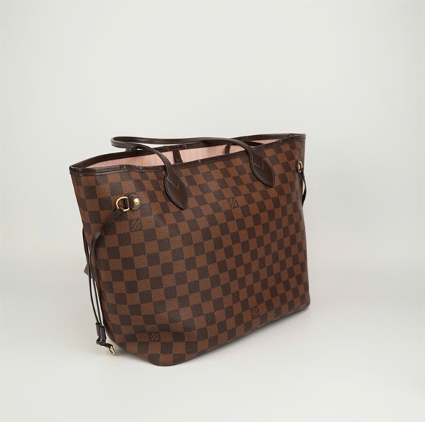 Túi LV neverfull ô vuông kèm pound sz 32 (BMC) +