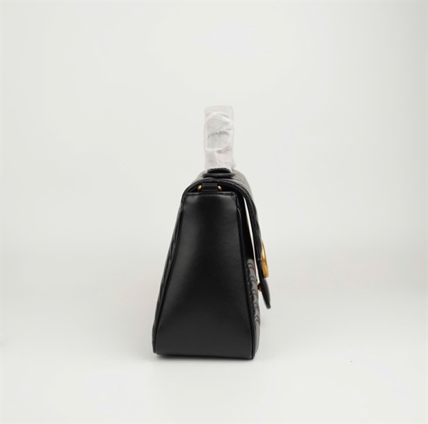 Túi GG Marmont Handle đen size 27 (BMC) +