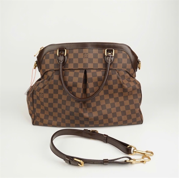 Túi LV ô vuông nâu size 40 (BMC) +