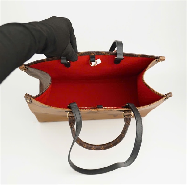 Túi LV onthego hoa nâu size 34 (FP1220) (BMC) +