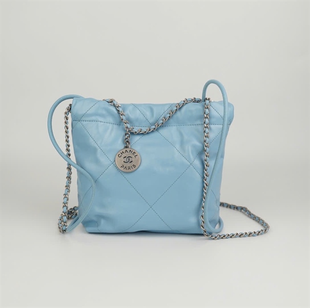 Túi Chanel hobo xanh ngọc sz18 KG+