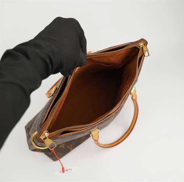 Túi LV Monogram hoa nâu phối da (BMC) +