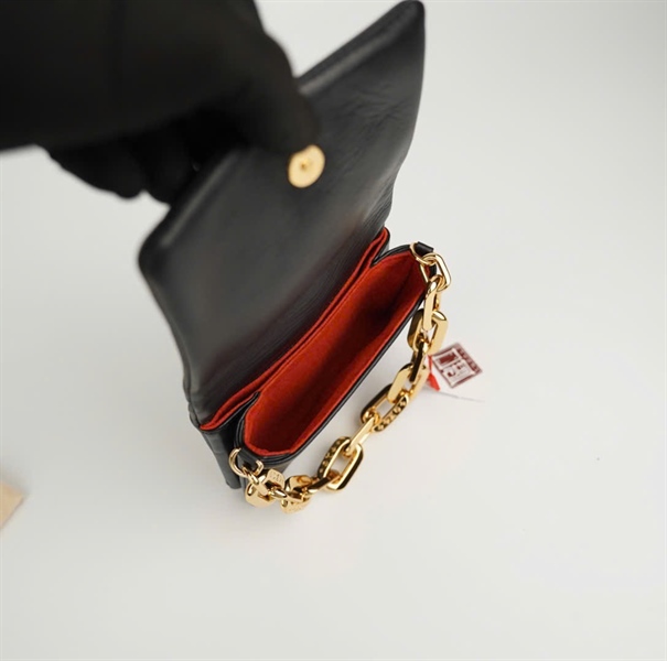 Túi LV Hoa đen lòng cam size 13 (BMC) +