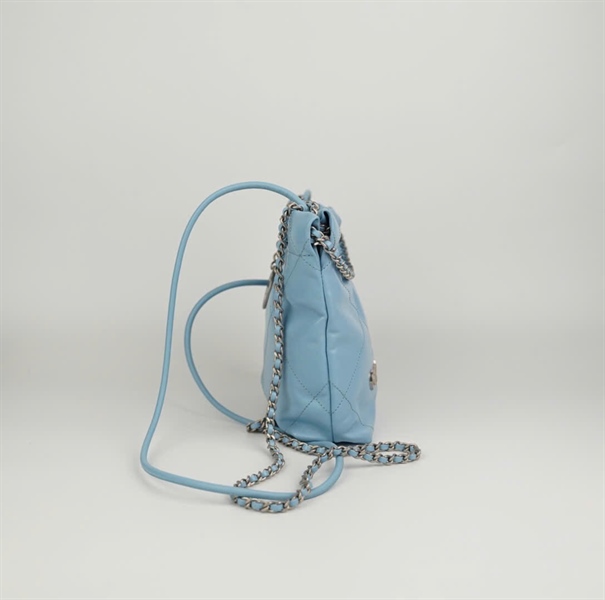 Túi Chanel hobo xanh ngọc sz18 KG+