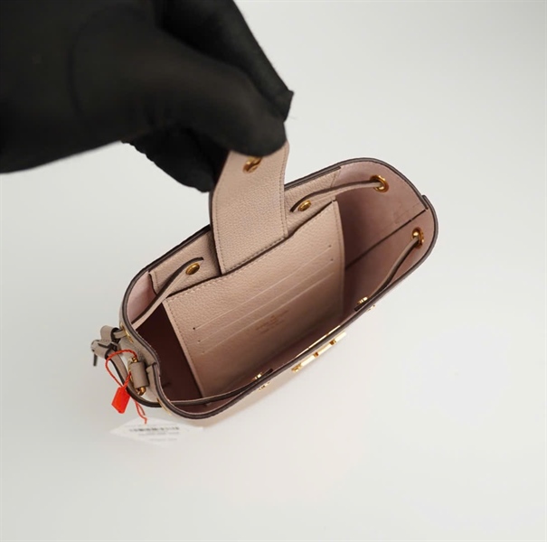 Túi LV dây rút màu nude size 13 +