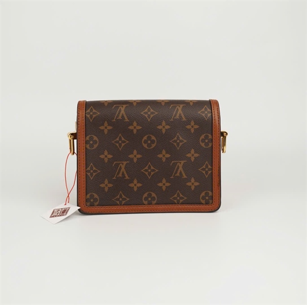 Túi LV dauphine hoa nâu size 20cm (HC) +