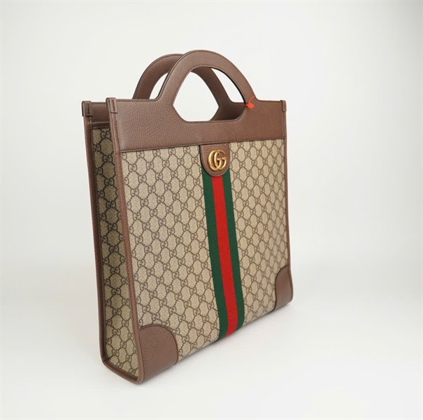Túi GG tote nâu size 37 (BMC) +
