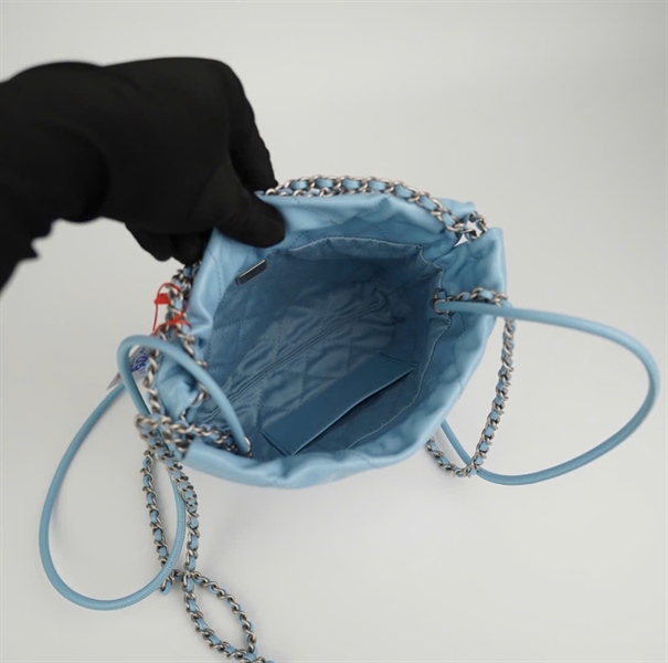 Túi Chanel hobo xanh ngọc sz18 KG+