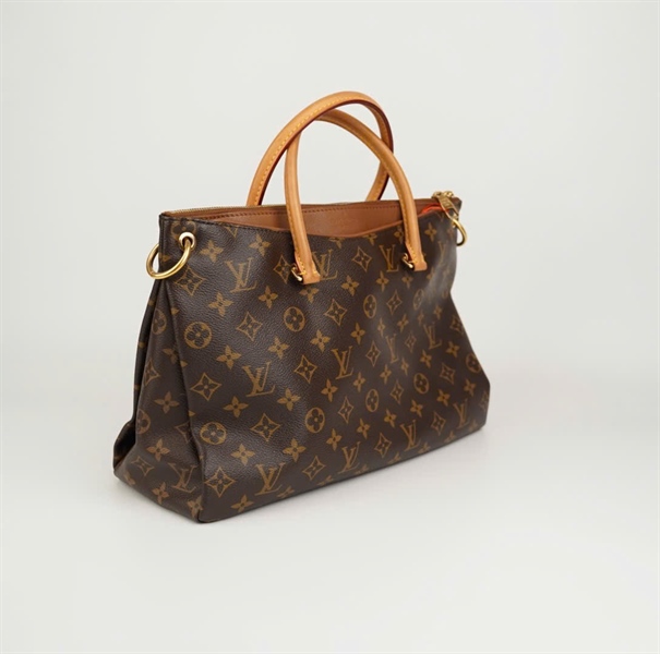 Túi LV Monogram hoa nâu phối da (BMC) +