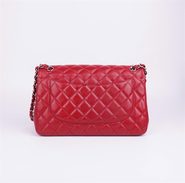Túi Chanel Classic đỏ size 30 (14895986) +
