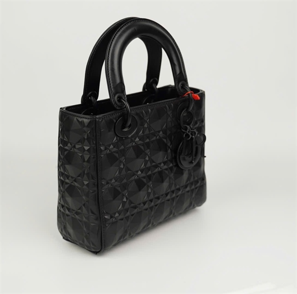 Túi Dior Lady kim cương đen size S (BCM) +