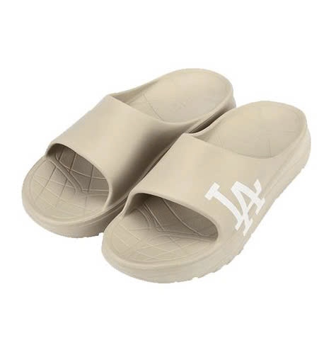 DÉP MLB KOREA CHUNKY SLIDER MÀU XÁM