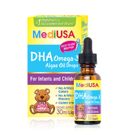 MediUSA DHA Omega-3 Algae Oil Drops 30ml