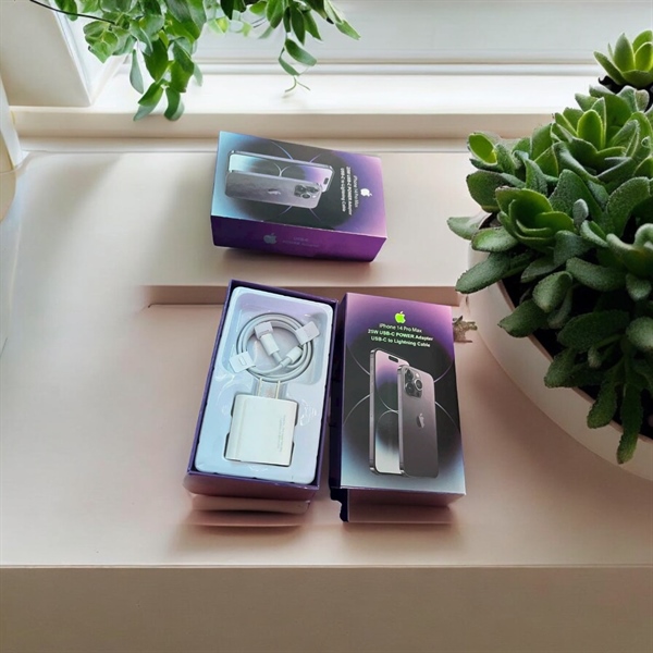 Bộ iphone 25w Tím