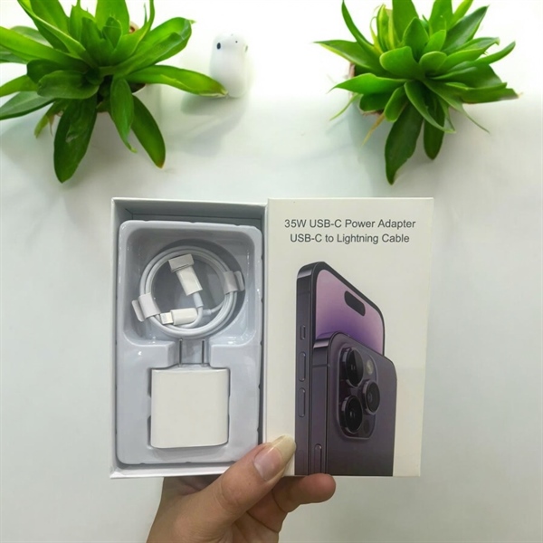 Bộ iphone 35w tím