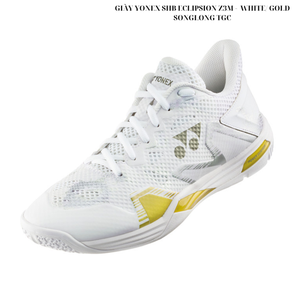 (CTY) GIÀY YONEX SHB ECLIPSION Z3M - WHITE/ GOLD