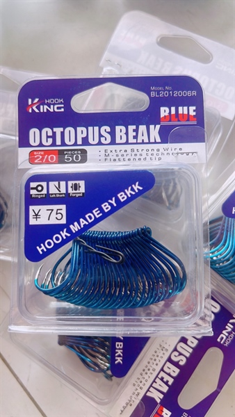 Lưỡi Kinghook Octopus xanh 3/0