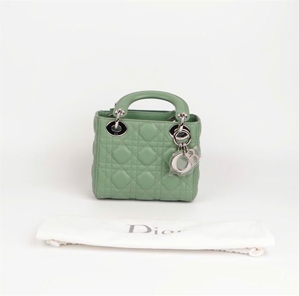 Túi Dior Lady xanh cốm sz S (HC) +