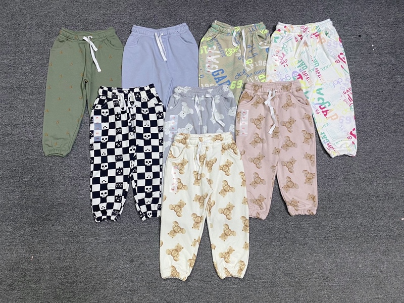P342 Quần jogger bé gái