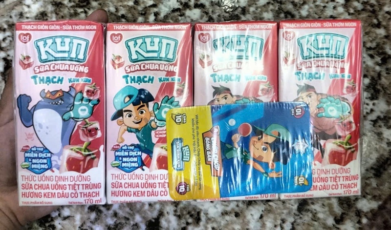 Sữa KUN Dâu [ THẠCH ] 170ml