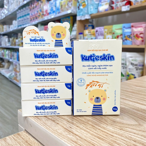 Kem bôi dịu da Kutieskin