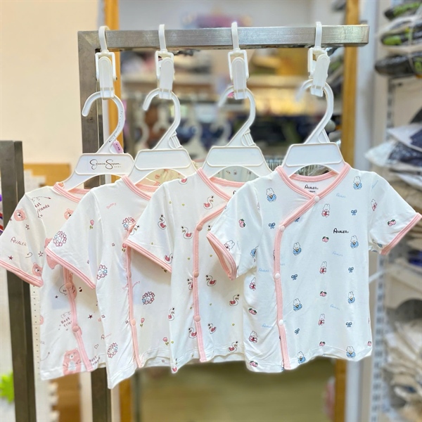 ALC01 - NB/6M Áo lẻ cộc HT